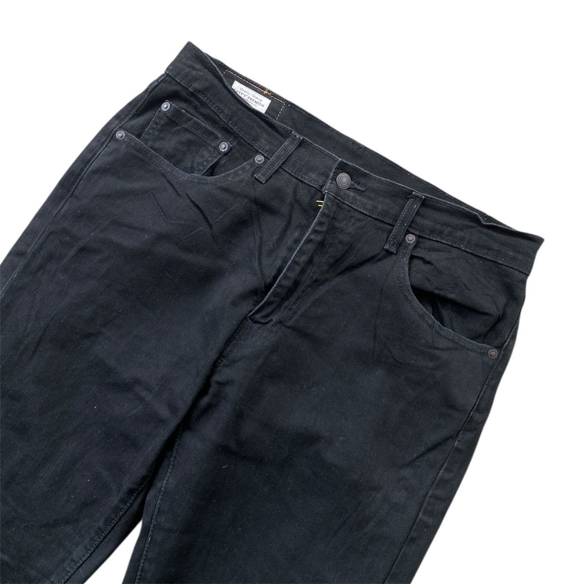 Levi's × Levi's Vintage Clothing Vintage Levi’s Premium 505 Big E Black Denim Pants Size US 32 / EU 48 - 2 Thumbnail