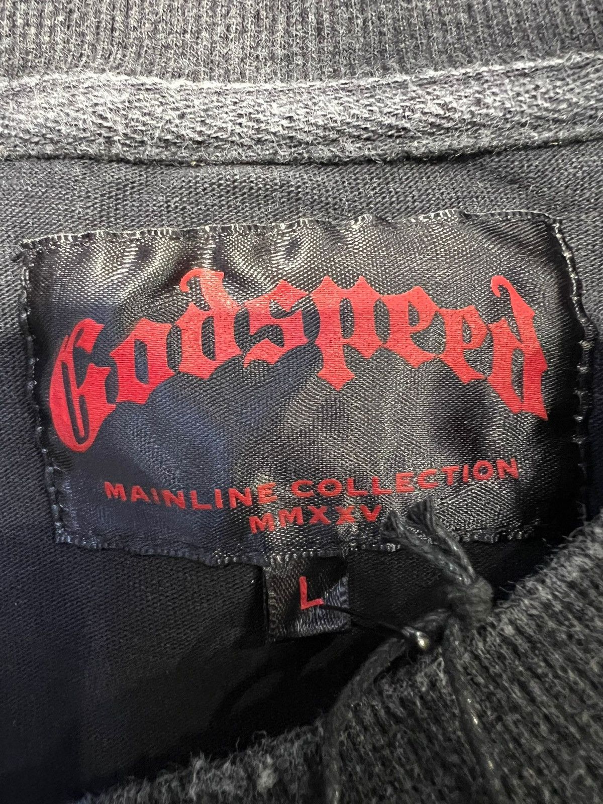 Godspeed GODSPEED SKYLINE TEE BLACK WASH Size US XL / EU 56 / 4 - 3 Thumbnail