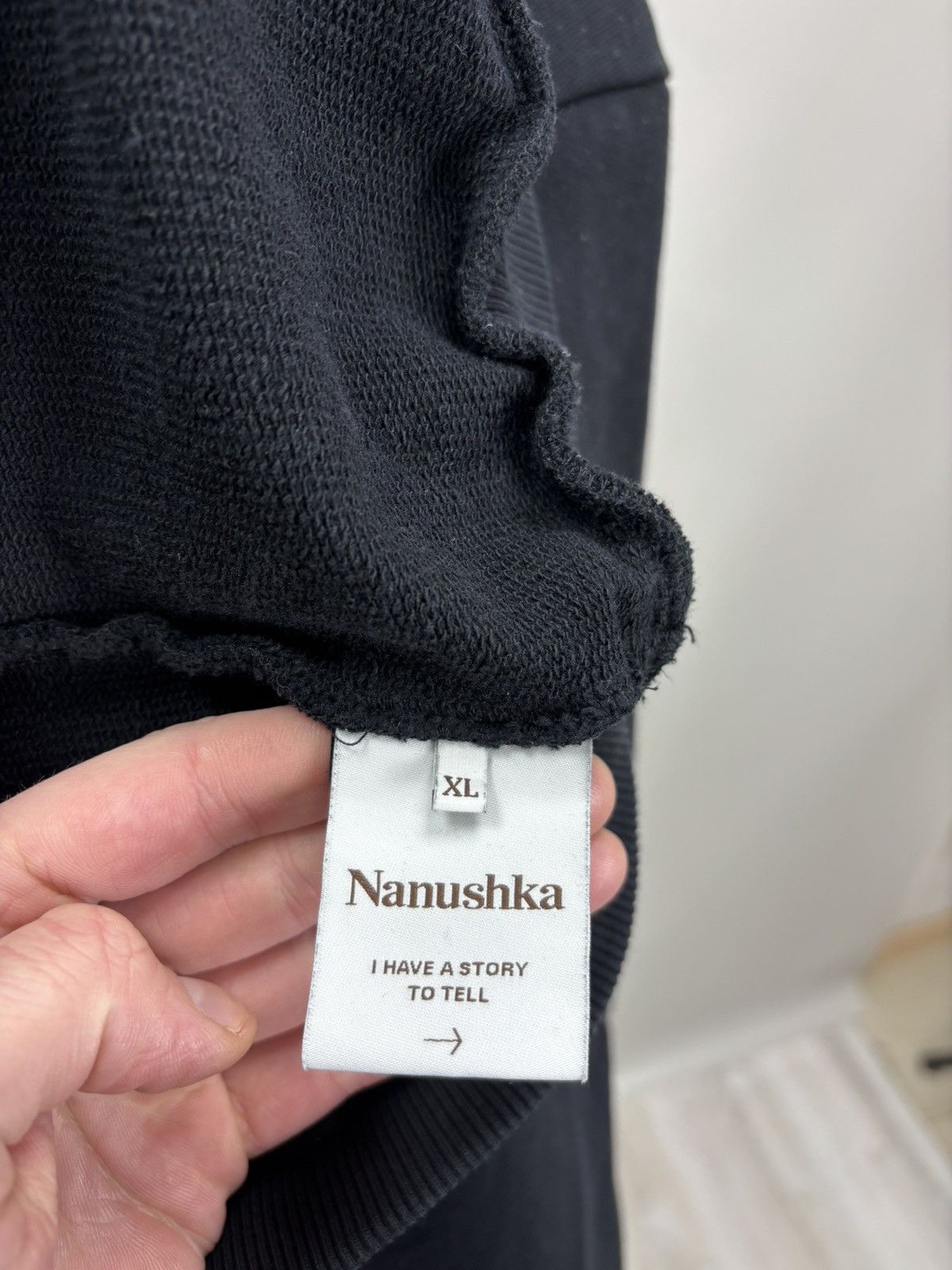 Nanushka Womens sweatshirt Nanushka Size XL Color Black Size XL / US 12-14 / IT 48-50 - 12 Thumbnail