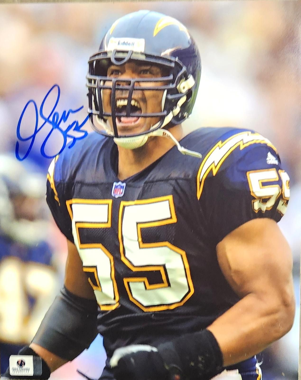 NFL Junior Seau 8x10 Photo San Diego Chargers Autograph/Signed Size ONE SIZE - 1 Thumbnail