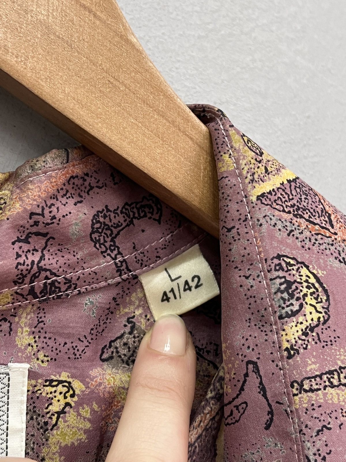 Christian Dior Monsieur Silk dior style Shirt button up Gatsby Shirt Pink Printed Size US L / EU 52-54 / 3 - 7 Thumbnail