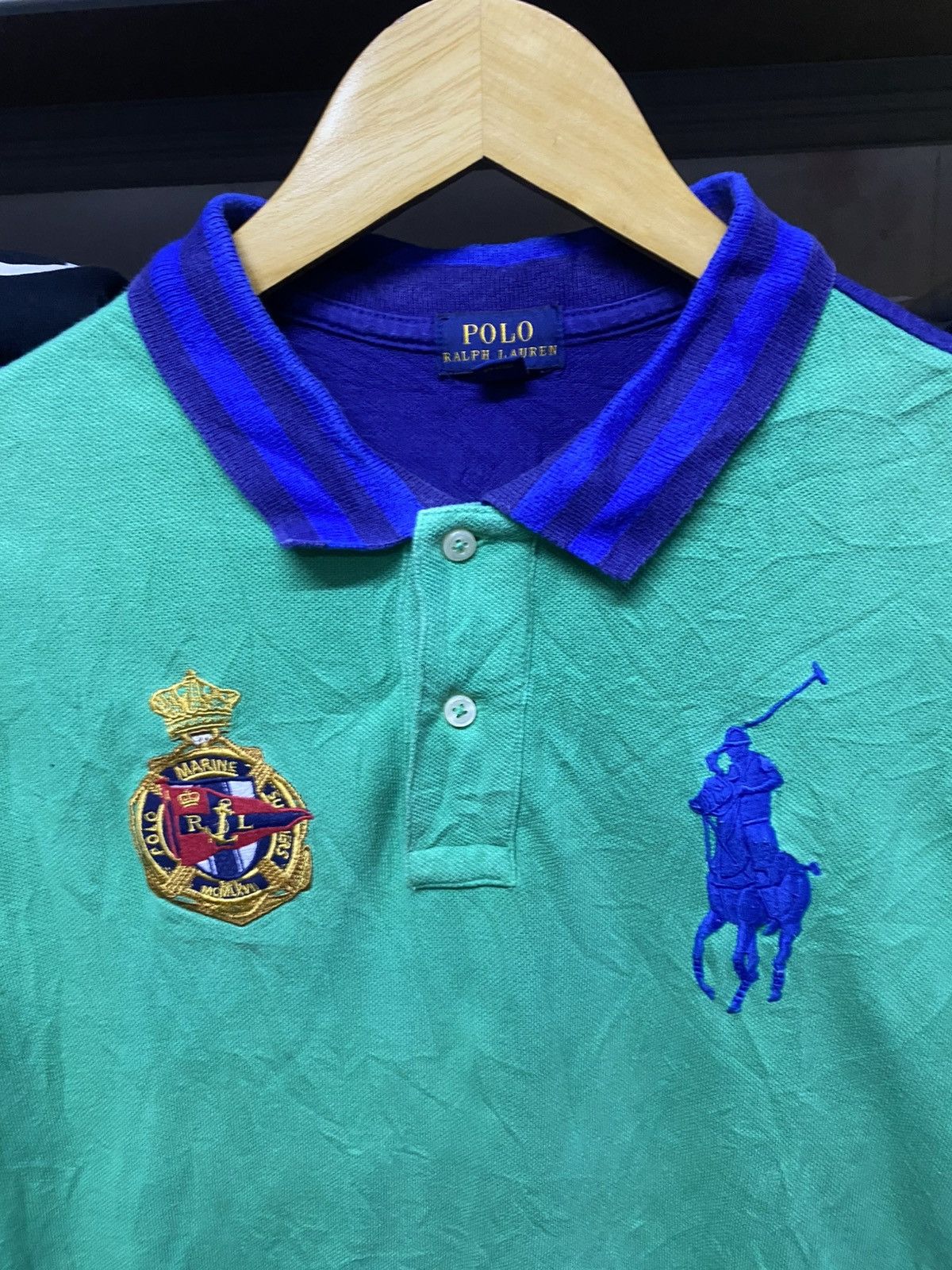 Polo Ralph Lauren Rare polo ralph lauren poli tee Size US M / EU 48-50 / 2 - 4 Thumbnail