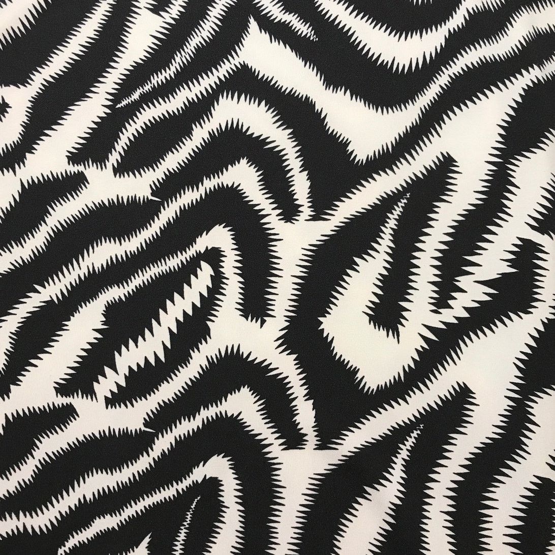Other Isabel Zebra Scoop Neck Short Sleeved Mini Shift Dress XL Size XL / US 12-14 / IT 48-50 - 6 Thumbnail