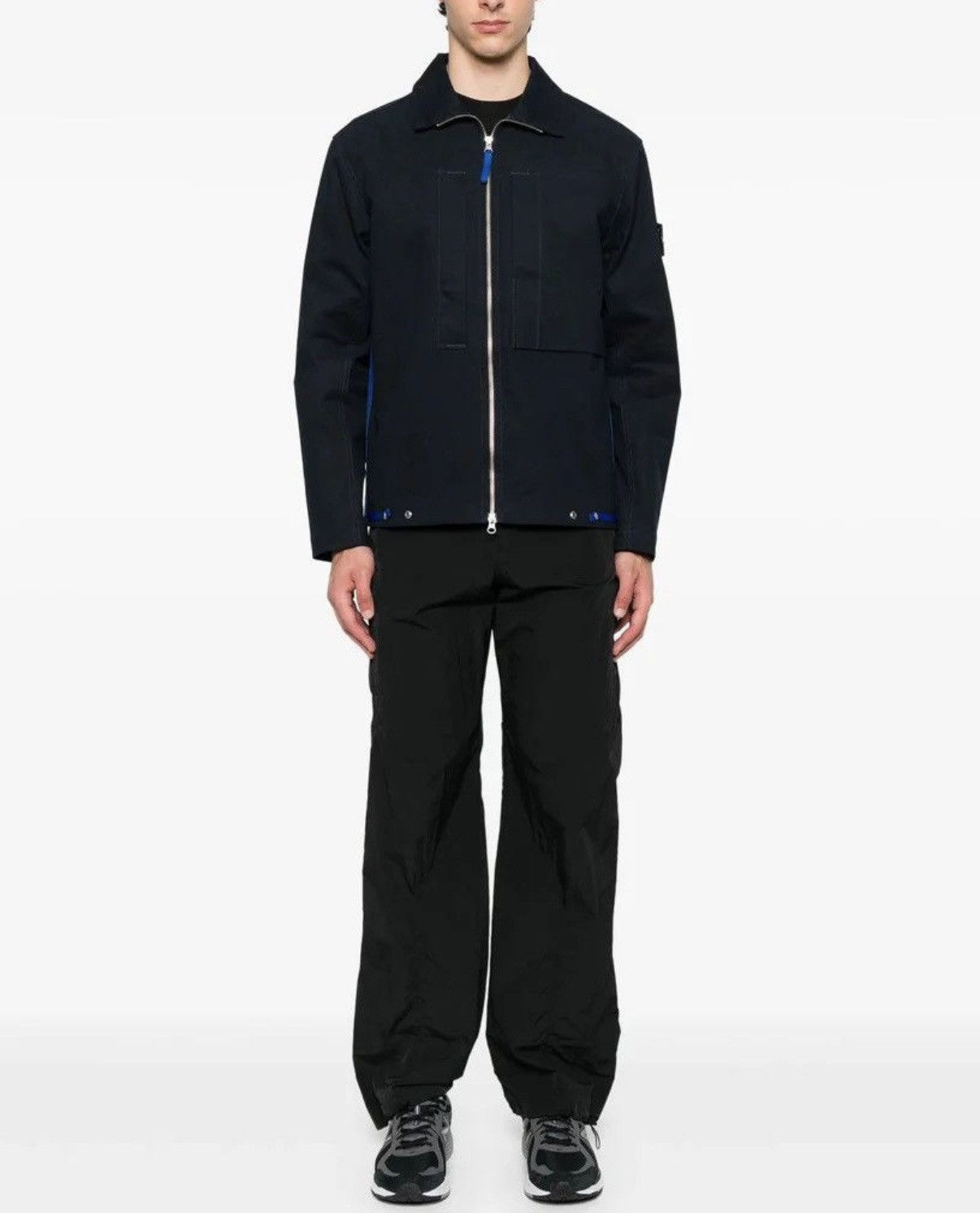 Stone Island Resin Canvas Overshirt Size US L / EU 52-54 / 3 - 8 Thumbnail