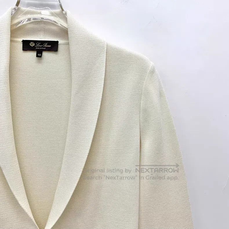 Loro Piana Loro Piana Beige silk collar long sleeve knit cardigan Size XS / US 0-2 / IT 36-38 - 3 Thumbnail