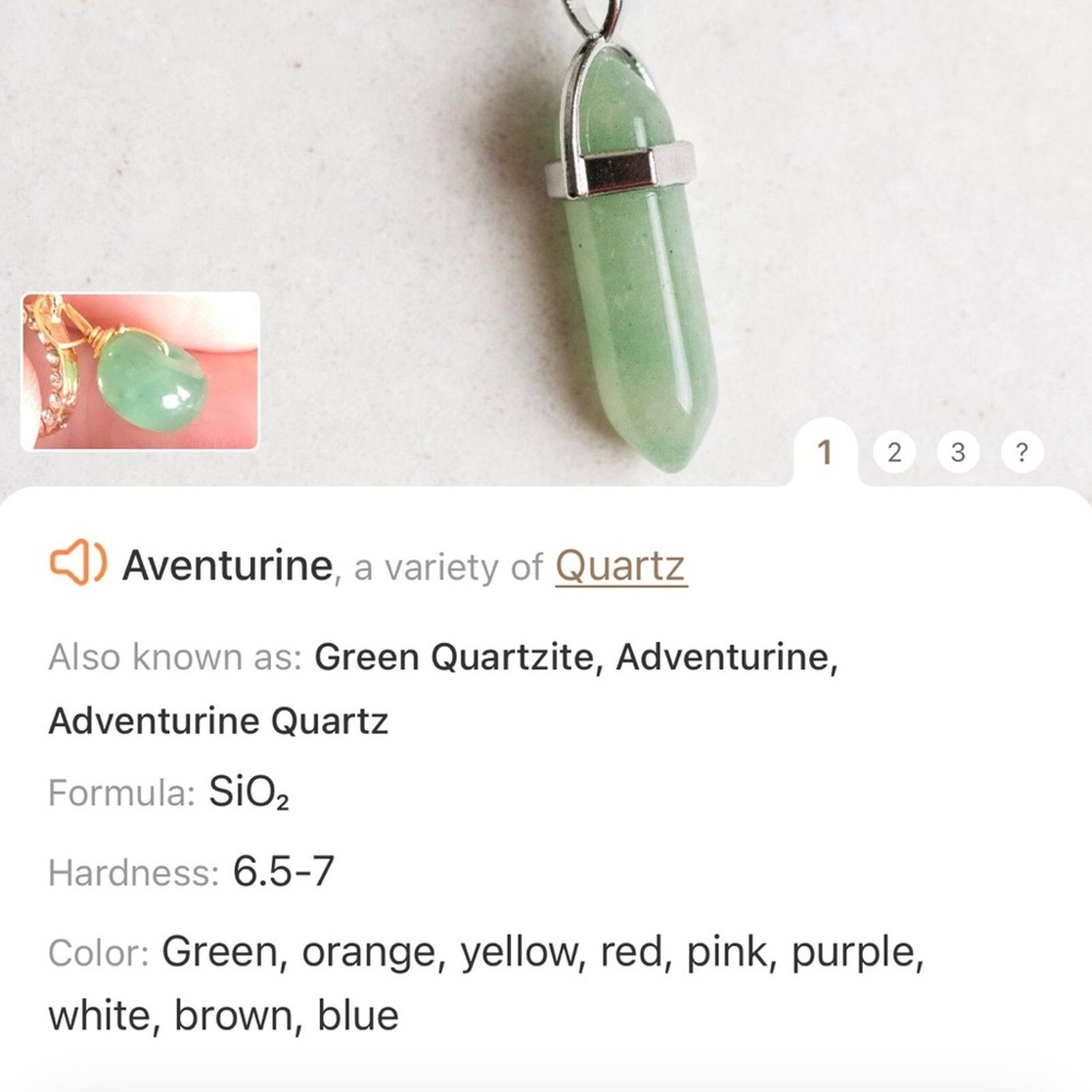 Jewelry Genuine aventurine faux baroque Pearl toggle clasp bracelet Size ONE SIZE - 10 Thumbnail