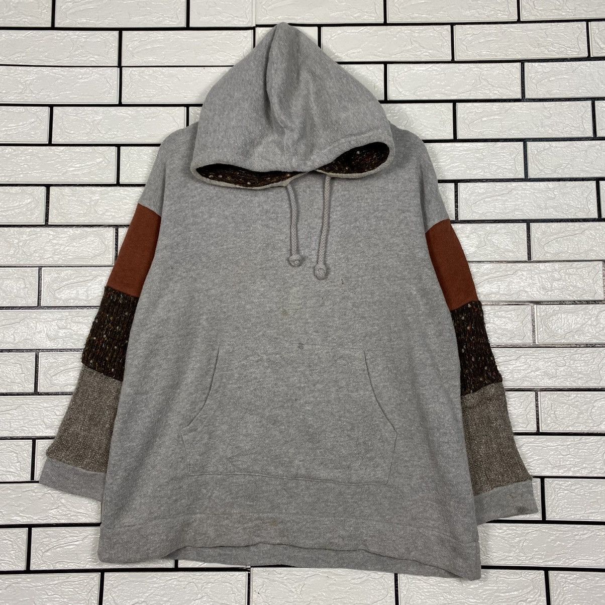 Beams Japan Navajo Aztec Style Hoodie Beams Heart Issey Miyake Size US M / EU 48-50 / 2 - 2 Thumbnail
