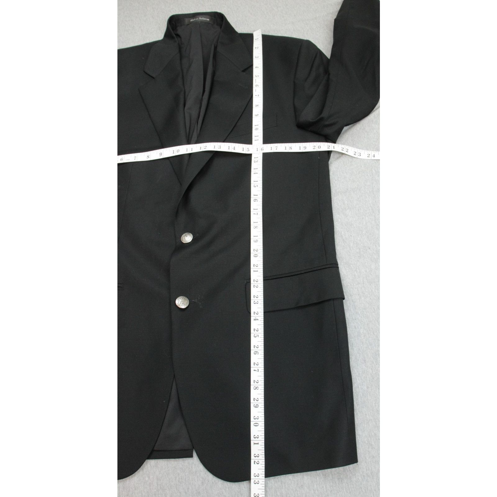 Lauren Ralph Lauren Lauren Ralph Lauren Blazer Men Size 40L Black 100% Wool Size 40L - 11 Thumbnail