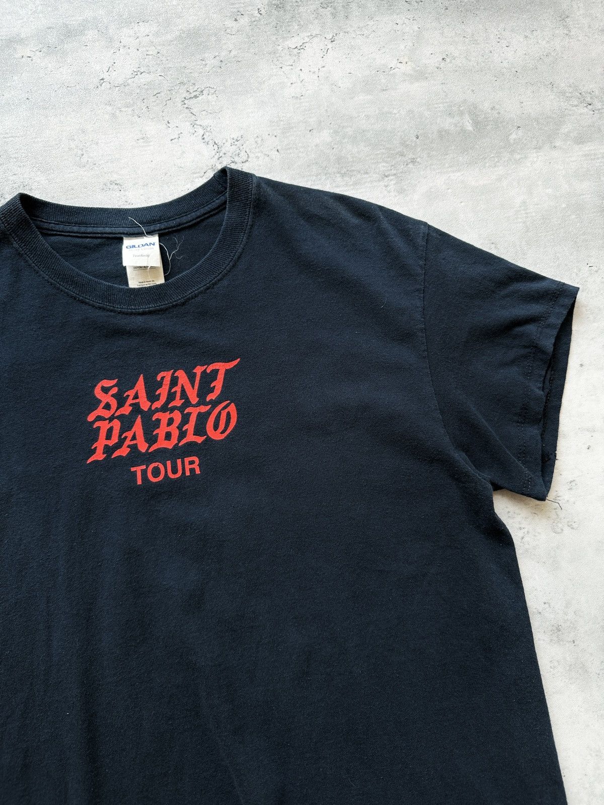 Kanye West 2016 SAINT PABLO TOUR TEE Size US M / EU 48-50 / 2 - 3 Thumbnail