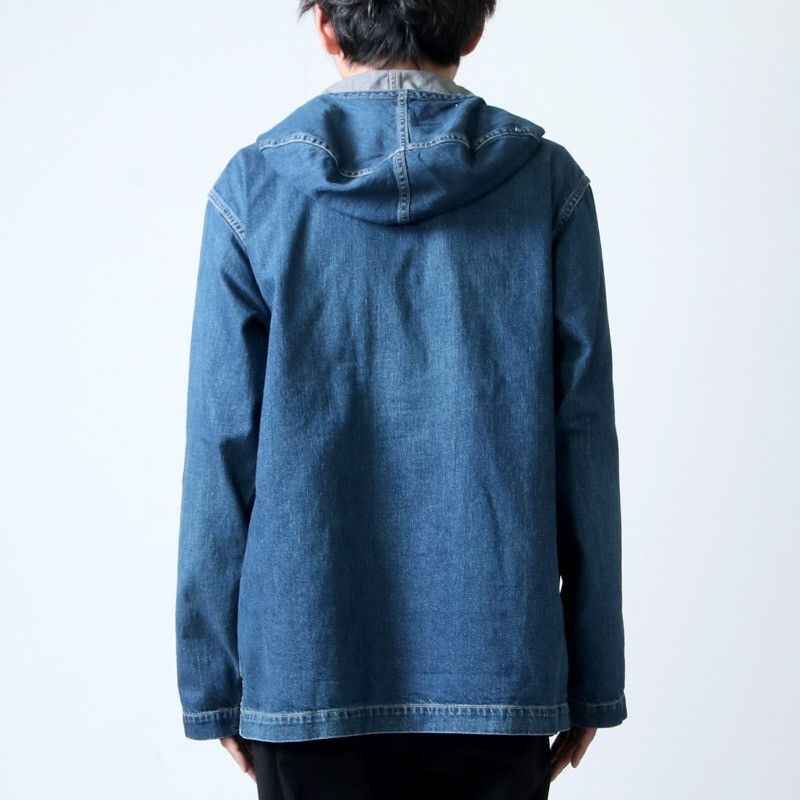 Engineered Garments (Ordinary Fits) Re:Ordinary Gunner Smock Denim Anorak Parka Size US M / EU 48-50 / 2 - 10 Thumbnail