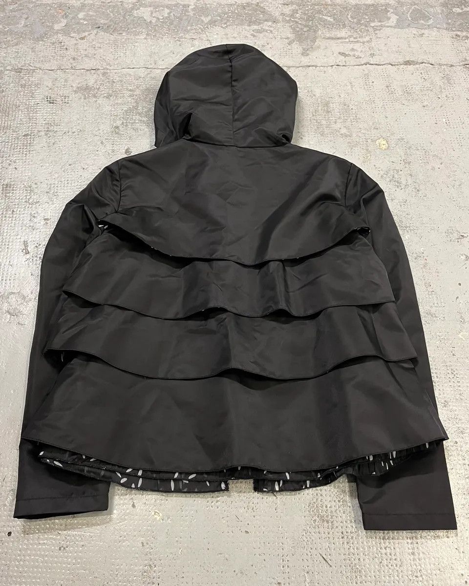 Emporio Armani SS2016 Emporio Armani Black Relief Nylon Jacket Size M / US 6-8 / IT 42-44 - 7 Thumbnail