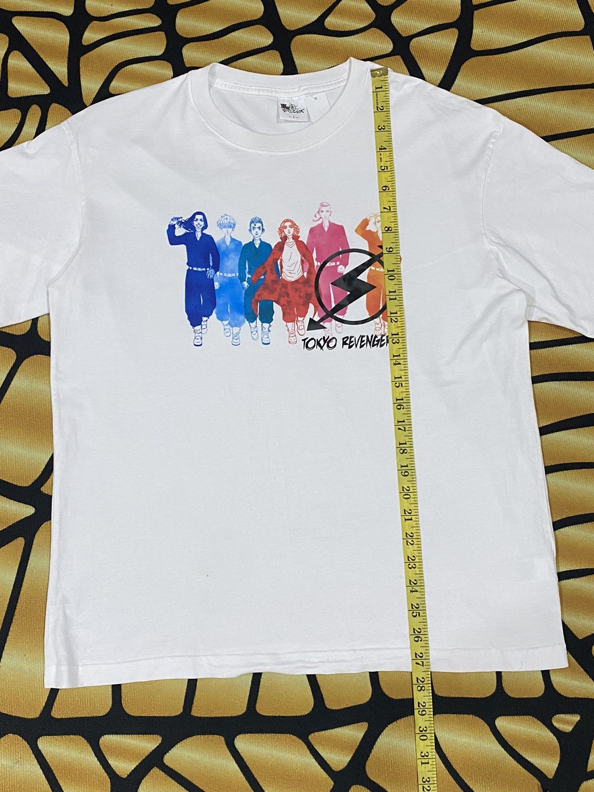 Anime × Japanese Brand RARE TOKYO REVENGERS JAPANESE ANIME WHITE TEE Size US L / EU 52-54 / 3 - 9 Thumbnail
