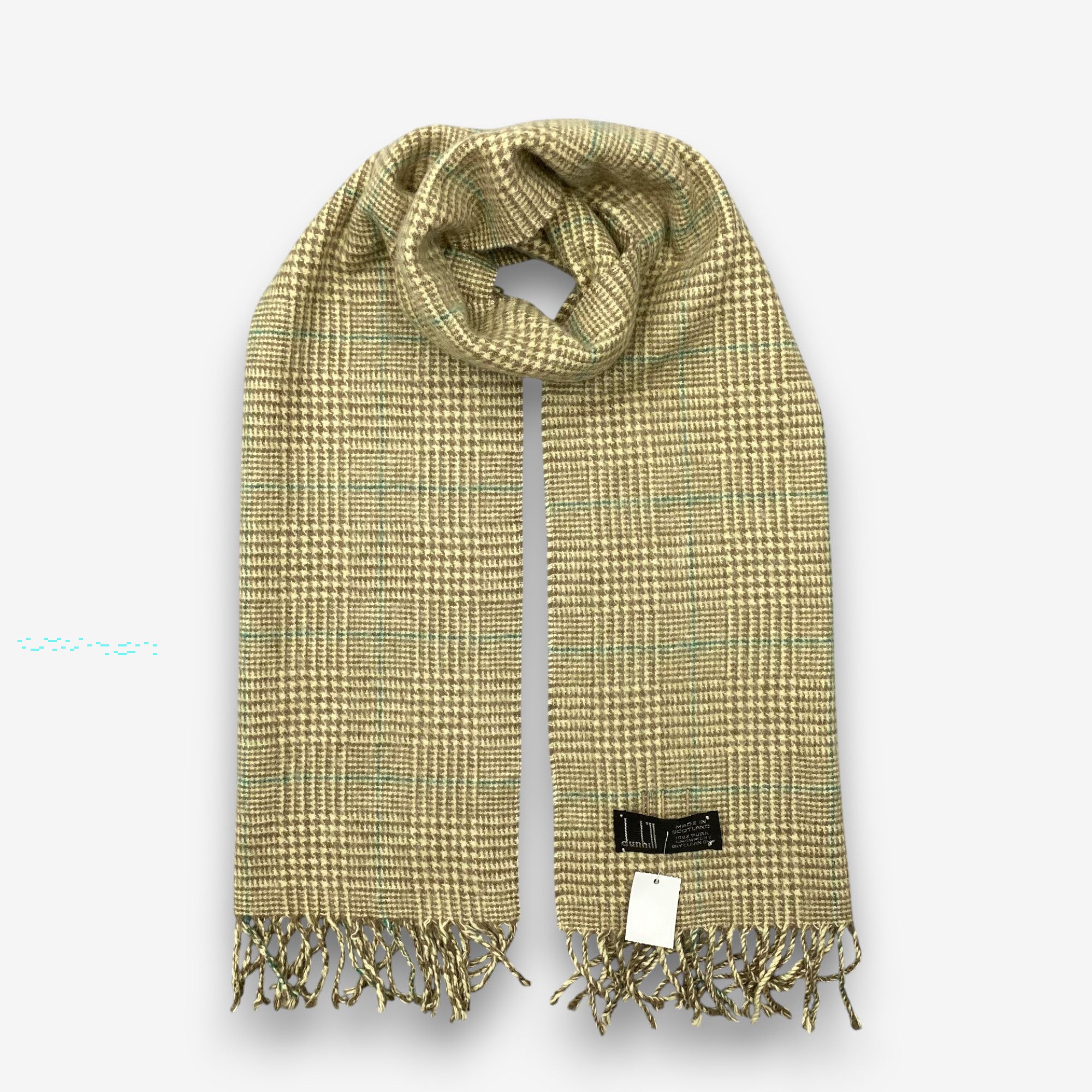 Alfred Dunhill Vintage Dunhill Scarf Muffler Wool Cashmere Winter Scarves Size ONE SIZE - 1 Thumbnail
