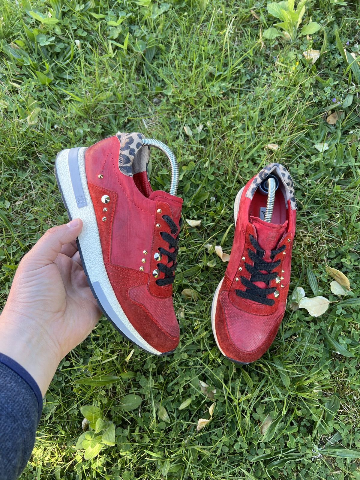Other Paul Green Leather Sneakers Size US 5.5 / IT 35.5 - 2 Thumbnail