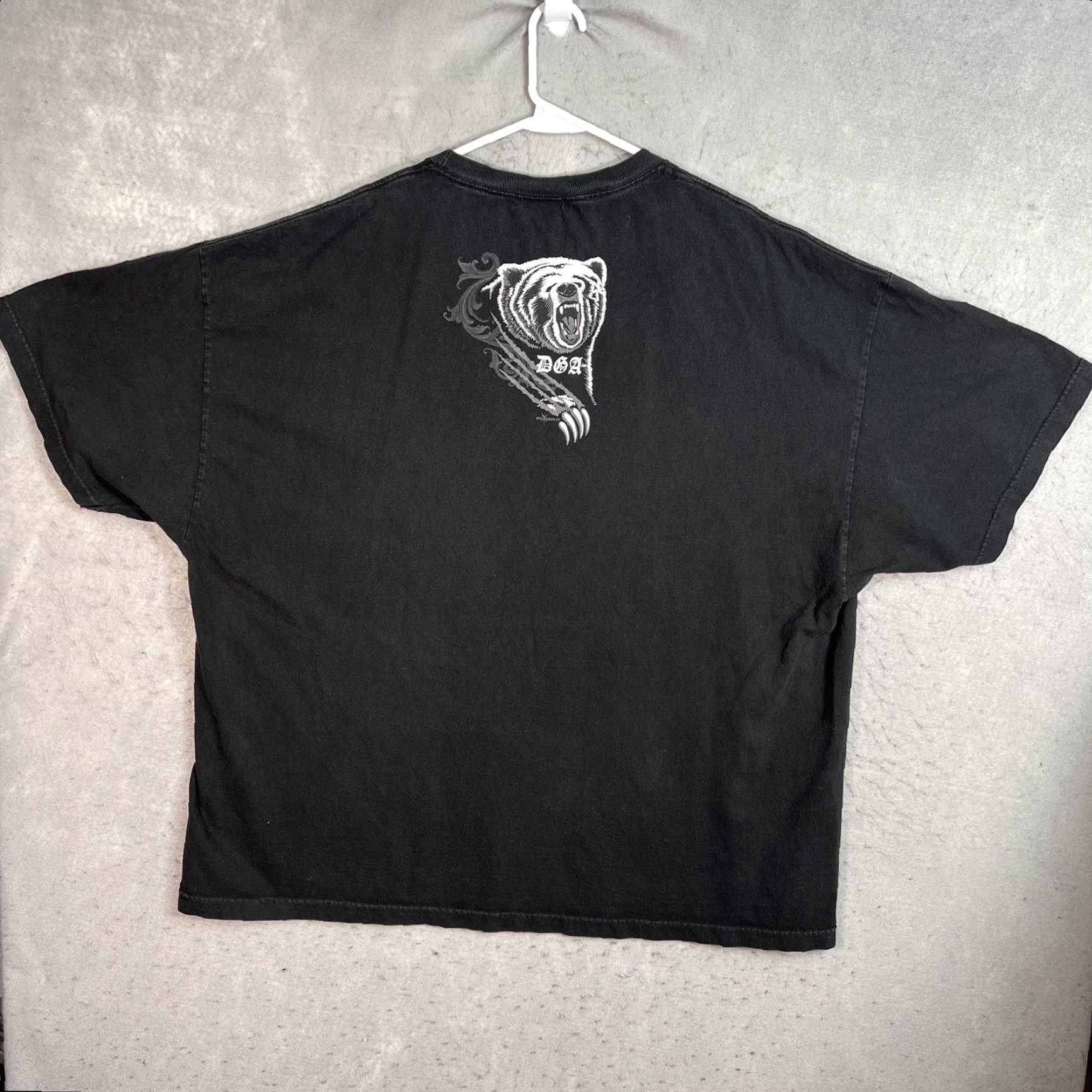 Vintage VINTAGE DGA Hip Hop T Shirt 2000s Adult 4XL Black Graphic Tee Skate Skull Dice Mens Size US XL / EU 56 / 4 - 2 Thumbnail