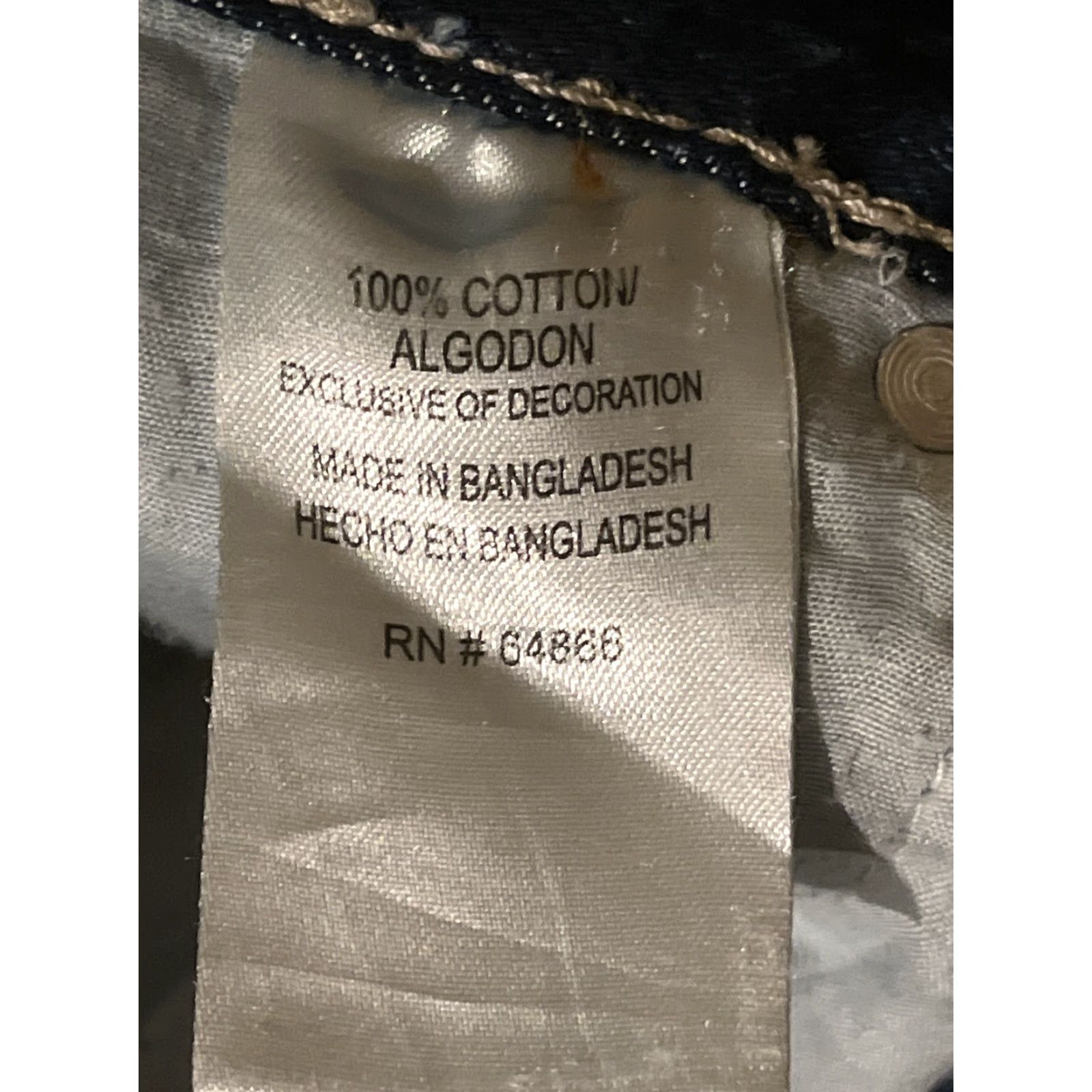 Vintage VINTAGE not applicable here; Company 81 Jeans Slim Fit 36/30 Men Denim Pants Blue 5-Pocket Belt Loops Mid Rise Regular Fit Cotton Jeans Size US 36 / EU 52 - 7 Thumbnail