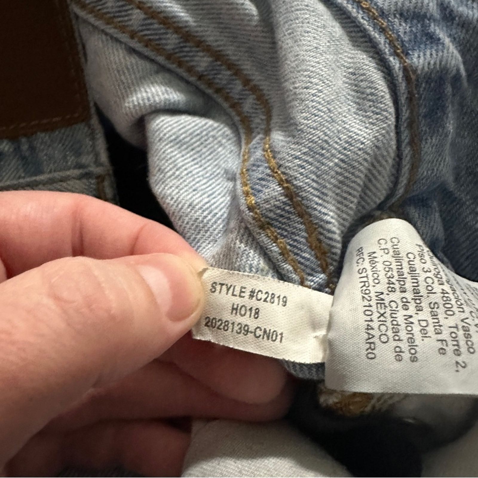 Madewell Madewell The Perfect Vintage High Rise Jeans in Fitzgerald Size 24" / US 00 / IT 34 - 11 Thumbnail