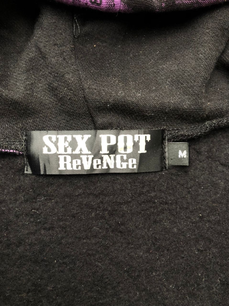 Japanese Brand × Seditionaries × Vintage Vintage Sex Pot Revenge Hoodie Seditionaries Punk Bondage Size US S / EU 44-46 / 1 - 3 Thumbnail