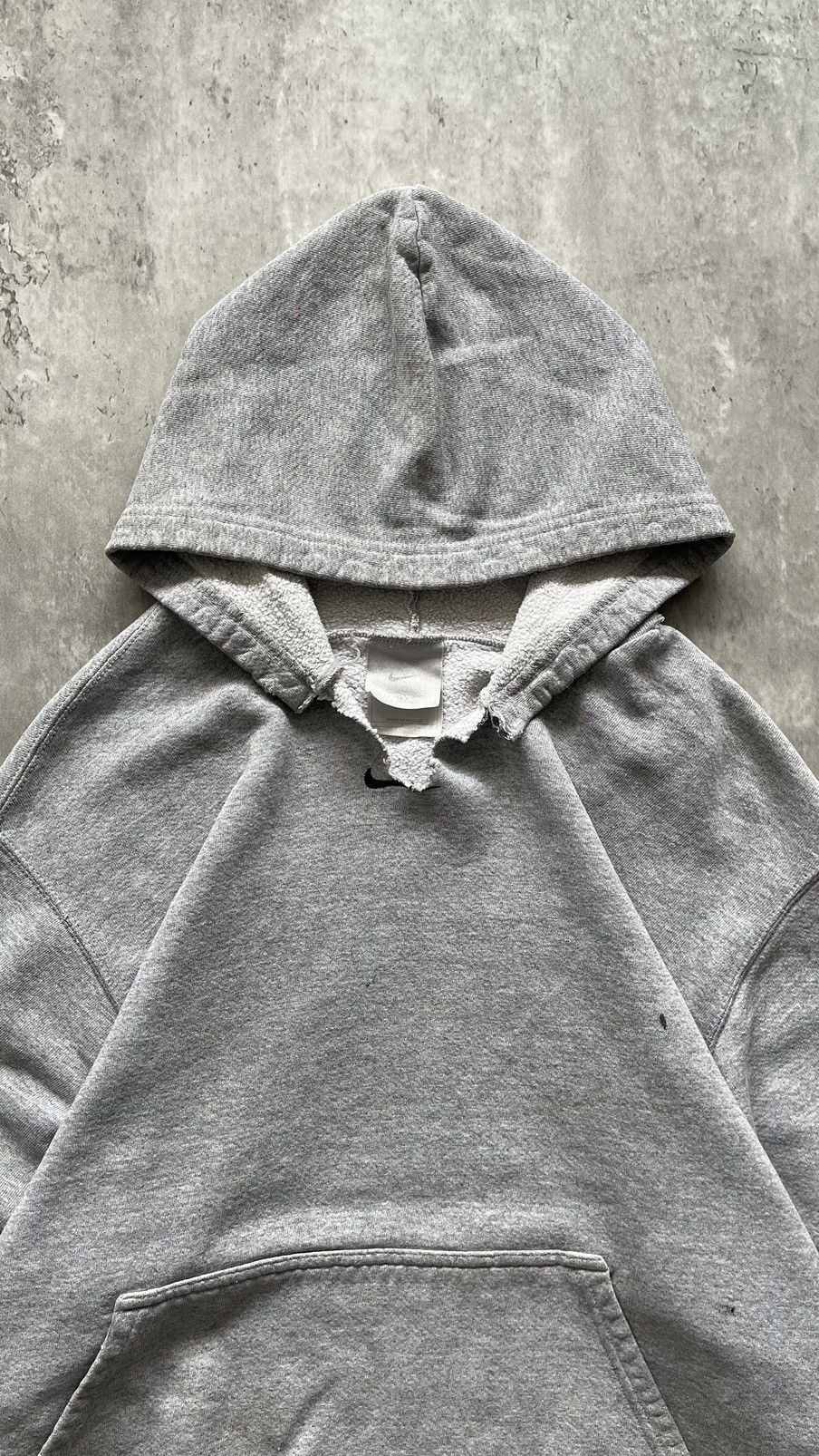 VINTAGE 2000S NIKE CENTER SWOOSH HOODIE