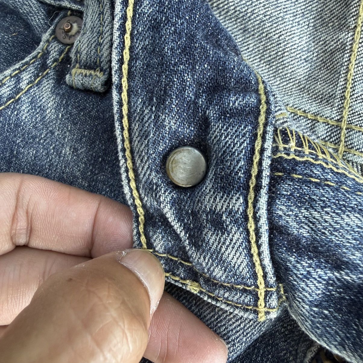 Levi's Vintage Clothing W36x33 Vintage Levi's 502 Faded Denim Jean Pants Size US 36 / EU 52 - 10 Thumbnail