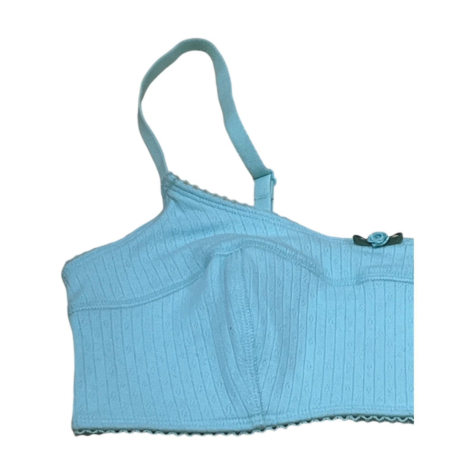 Other Colsie - Women's Bra - Light Blue - Small Size ONE SIZE - 9 Thumbnail