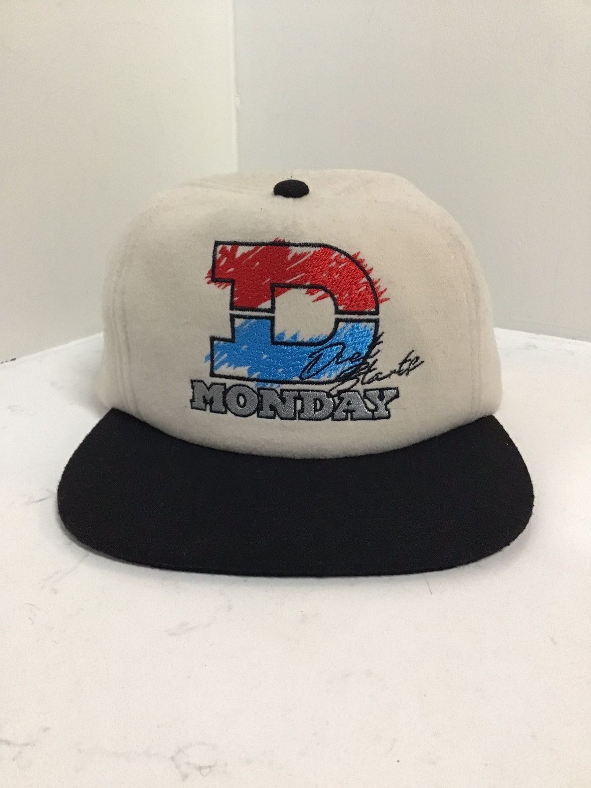Diet Starts Monday DIET STARTS MONDAY DSM Racing Hat - Cream Size ONE SIZE - 1 Thumbnail