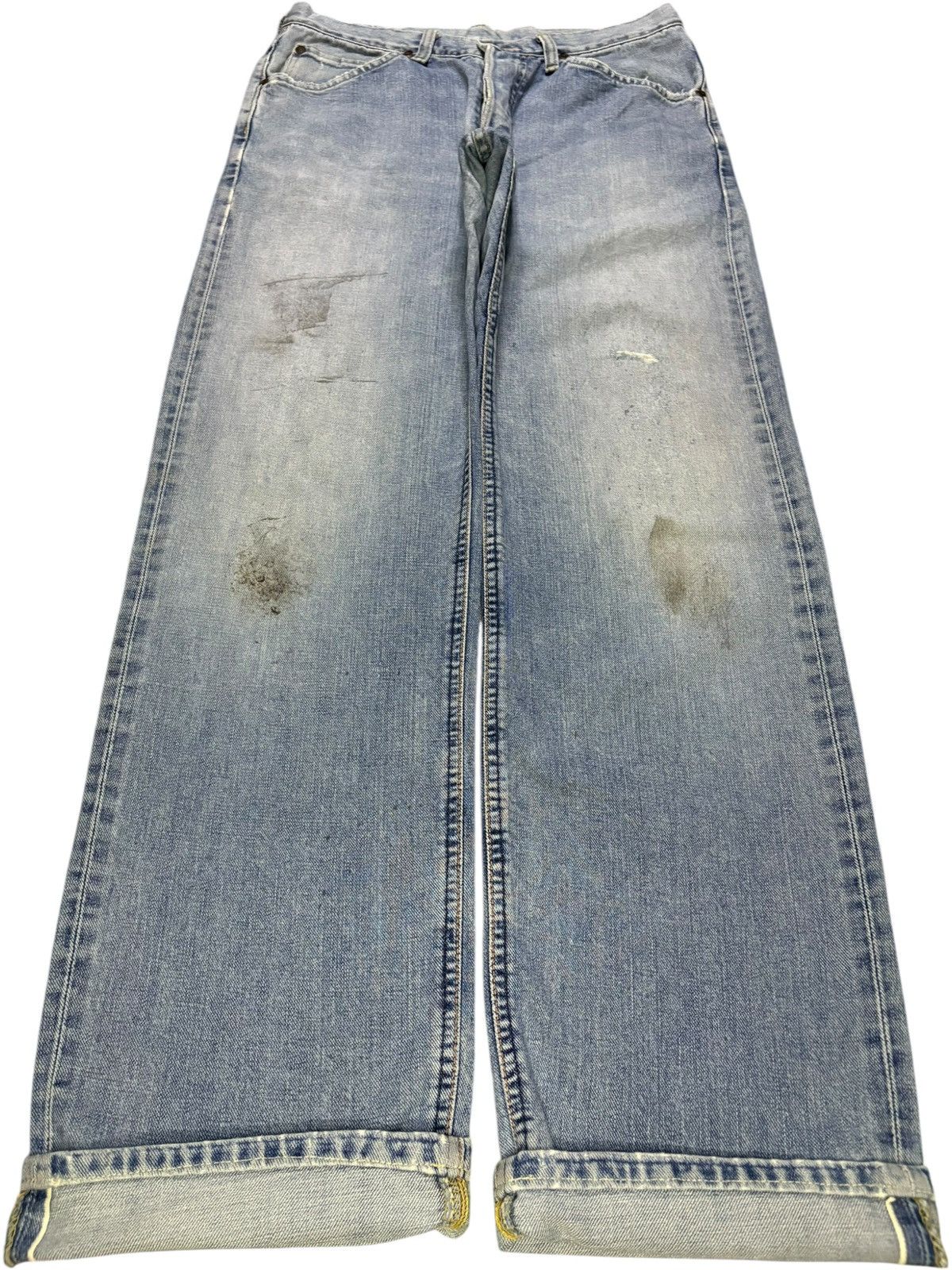 Lee Vintage Lee Selvedge Sanforized Baggy Jeans Size US 31 - 1 Thumbnail
