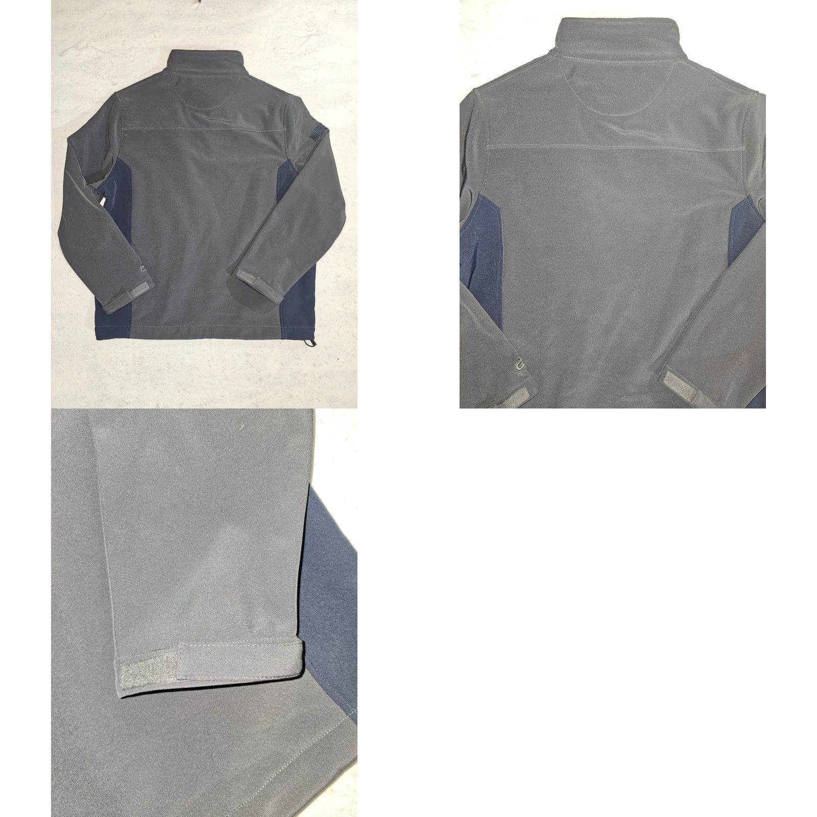 Vintage VINTAGE Colosseum Notre Dame Fighting Irish Soft Shell Full-Zip Jacket Men L Blue Size US L / EU 52-54 / 3 - 8 Thumbnail
