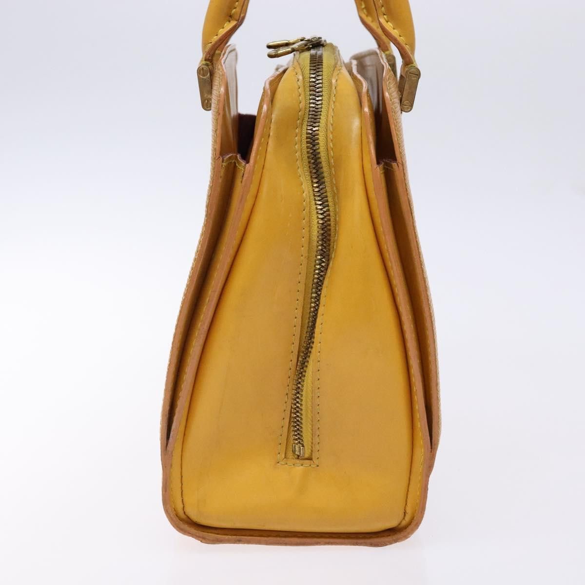 Louis Vuitton LOUIS VUITTON Epi Triana Hand Bag Yellow Size ONE SIZE - 5 Thumbnail