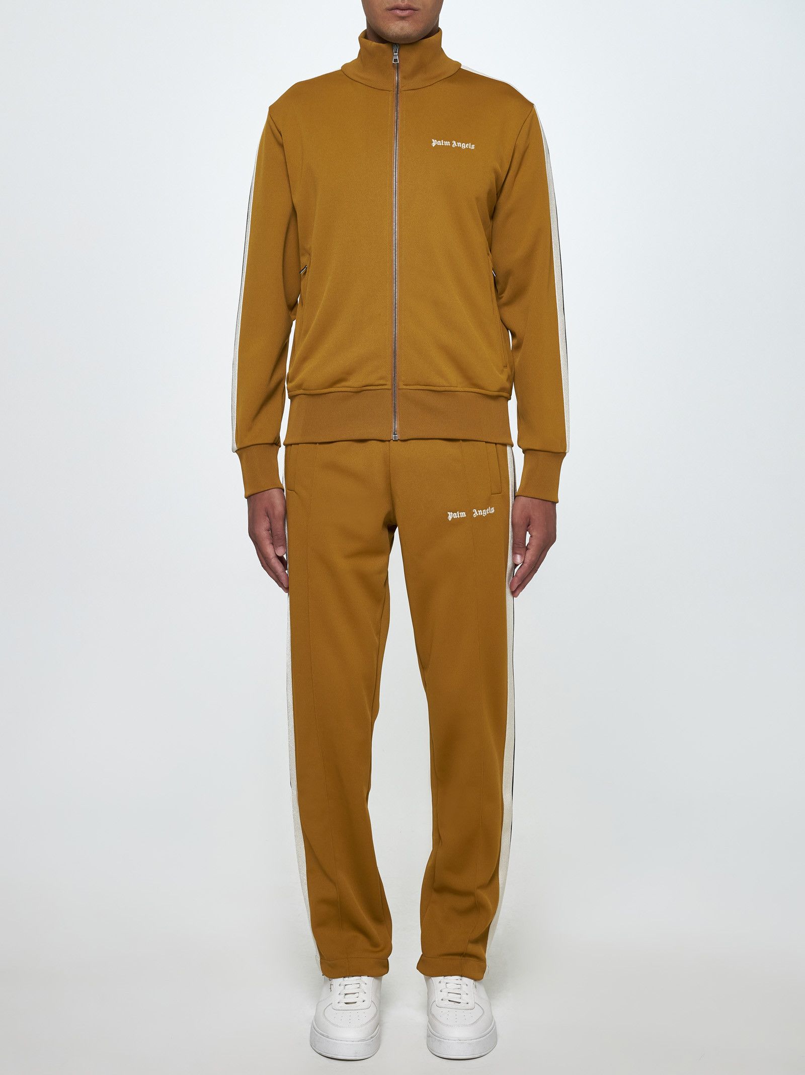 Palm Angels o1s22i1n1224 Track Sweatshirt in Brown Size US XXL / EU 58 / 5 - 2 Thumbnail