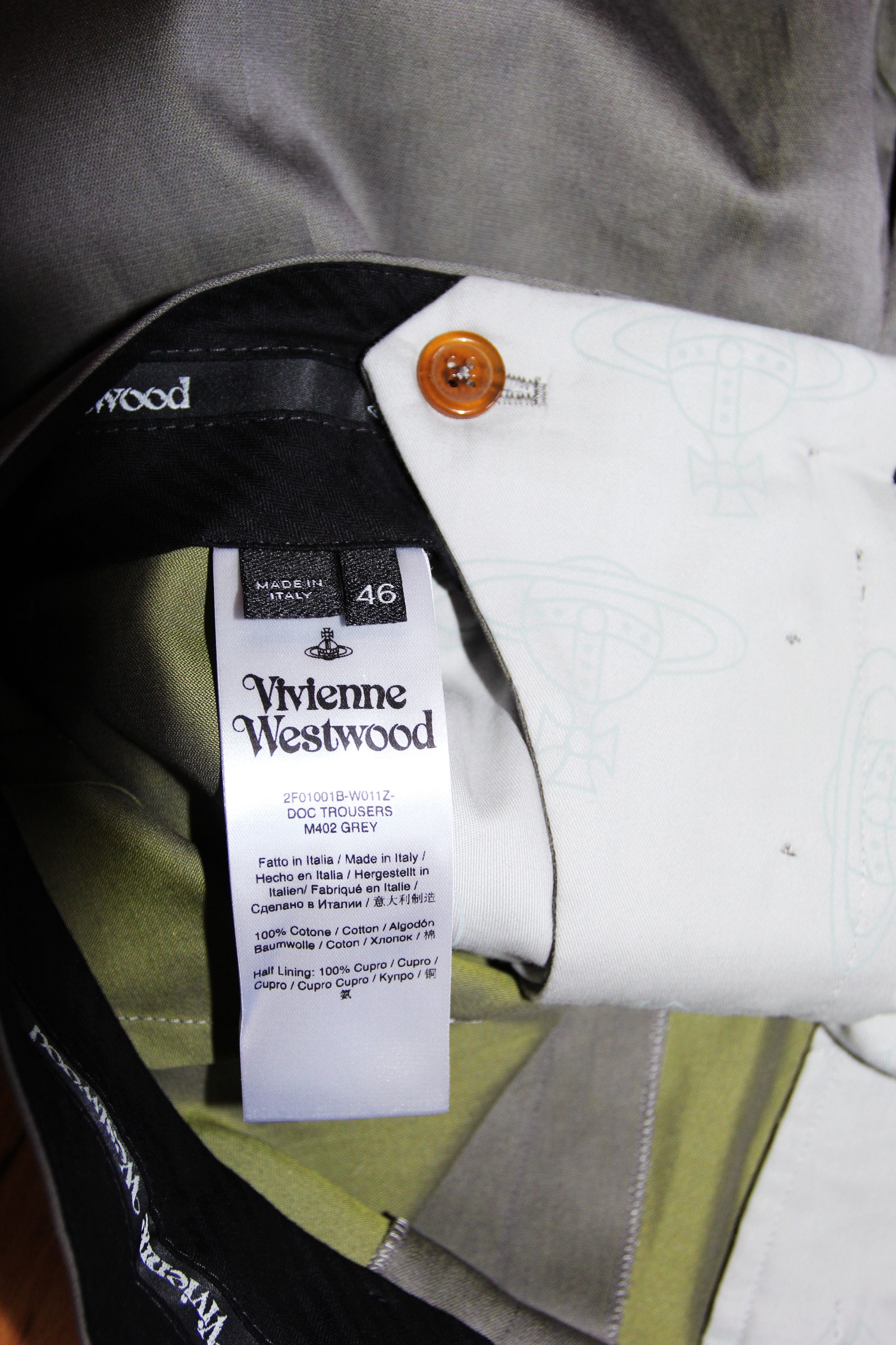 Vivienne Westwood BNWT SS25 VIVIENNE WESTWOOD DOC TROUSERS PANTS 46 Size US 30 / EU 46 - 9 Thumbnail