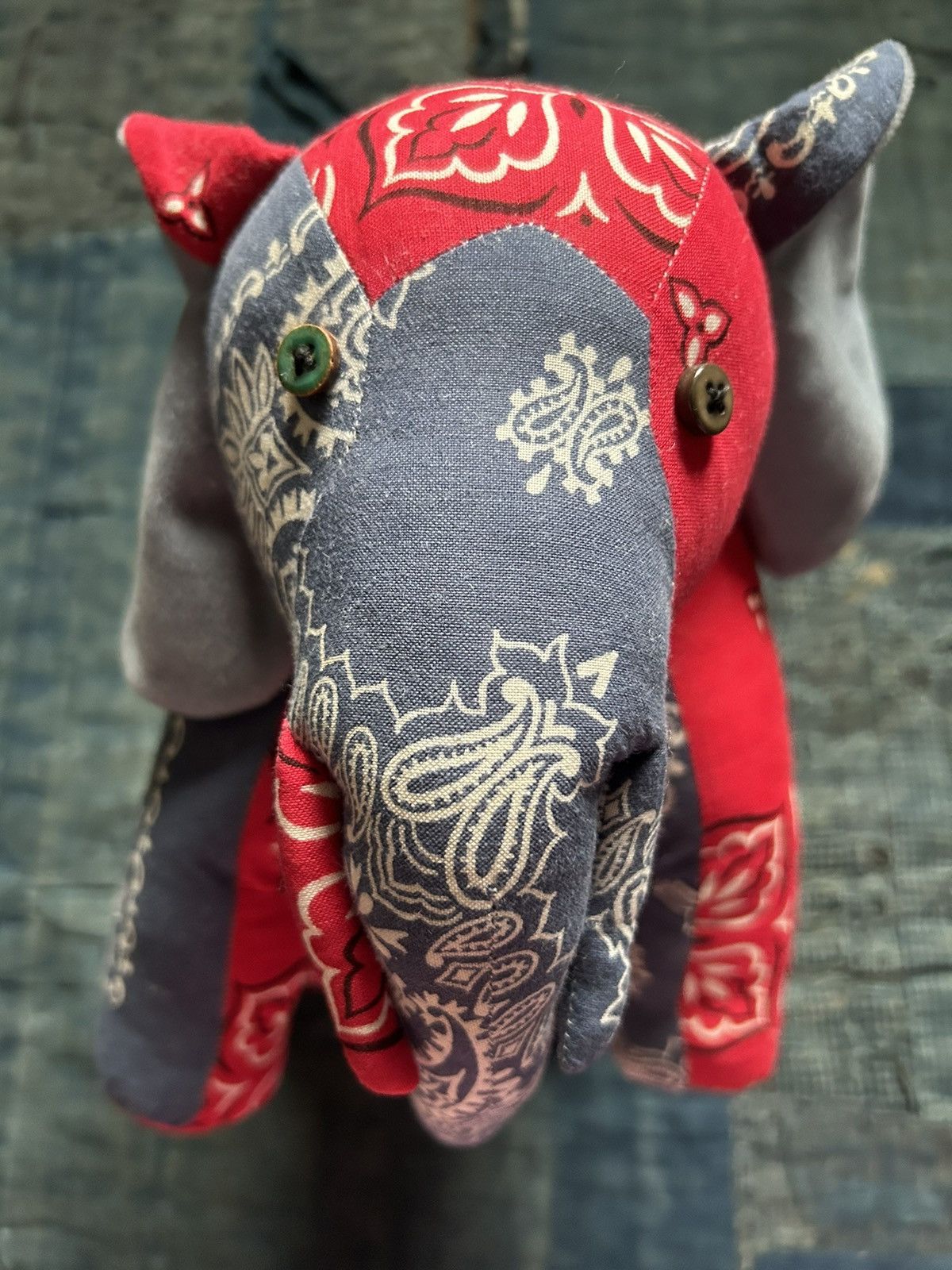 Kapital × Kapital Kountry Kapital bandana patchwork sheep toy Size ONE SIZE - 1 Thumbnail