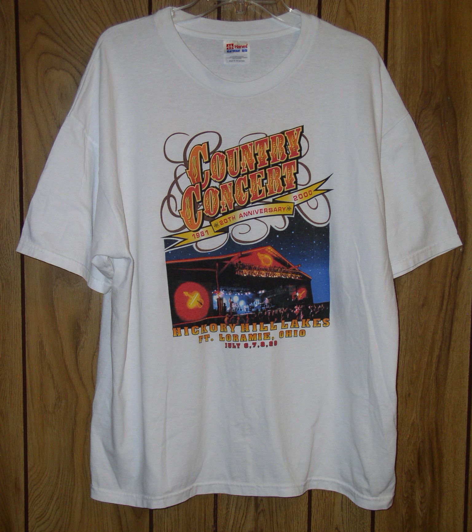 Vintage Brad Paisley Concert Shirt 2005 Country Concert Fort Loramie Size US XXL / EU 58 / 5 - 5 Thumbnail