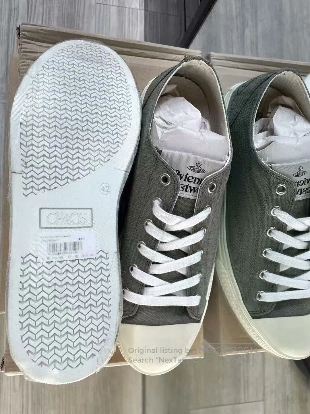 Vivienne Westwood Vivienne Westwood Canvas Sneakers. Size US 9 / EU 42 - 4 Thumbnail