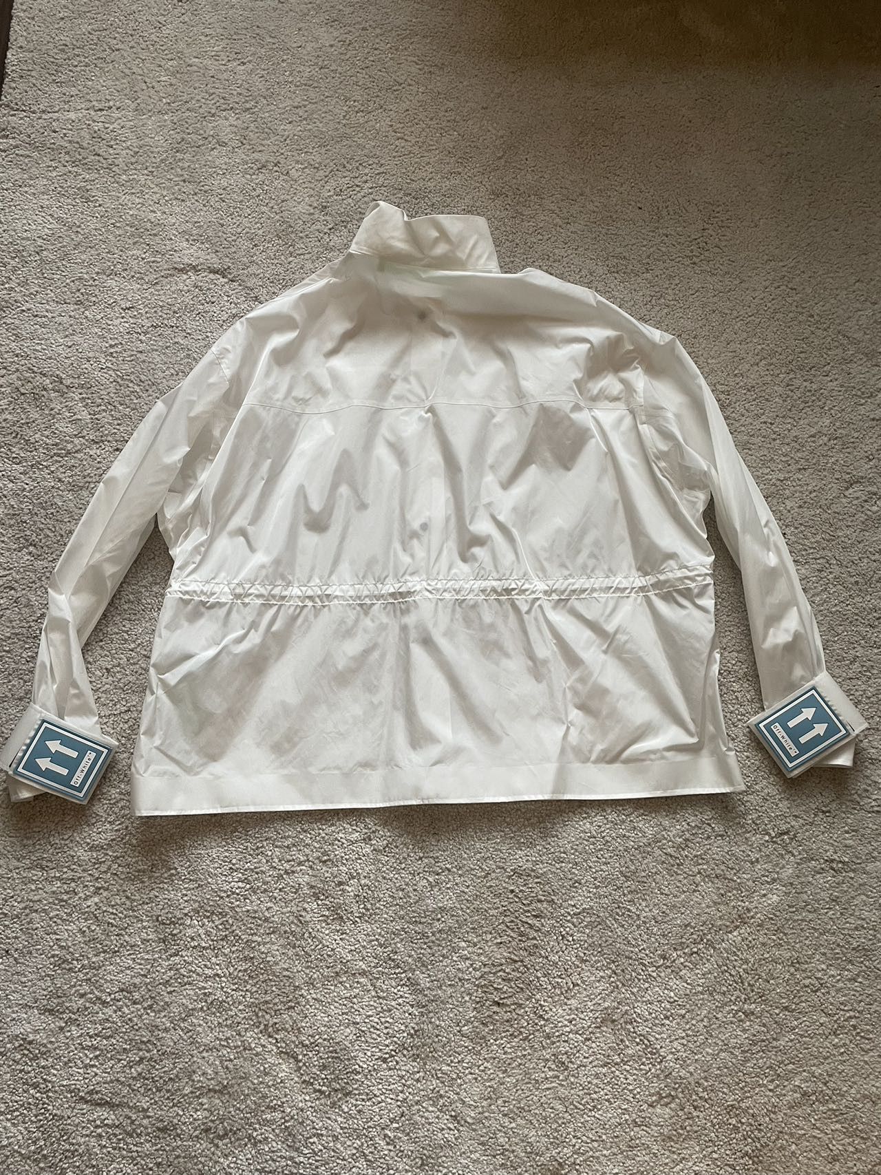 Off-White Off-White Nylon Coat Brand New Women's Coat Size 38 Size XS / US 0-2 / IT 36-38 - 6 Thumbnail