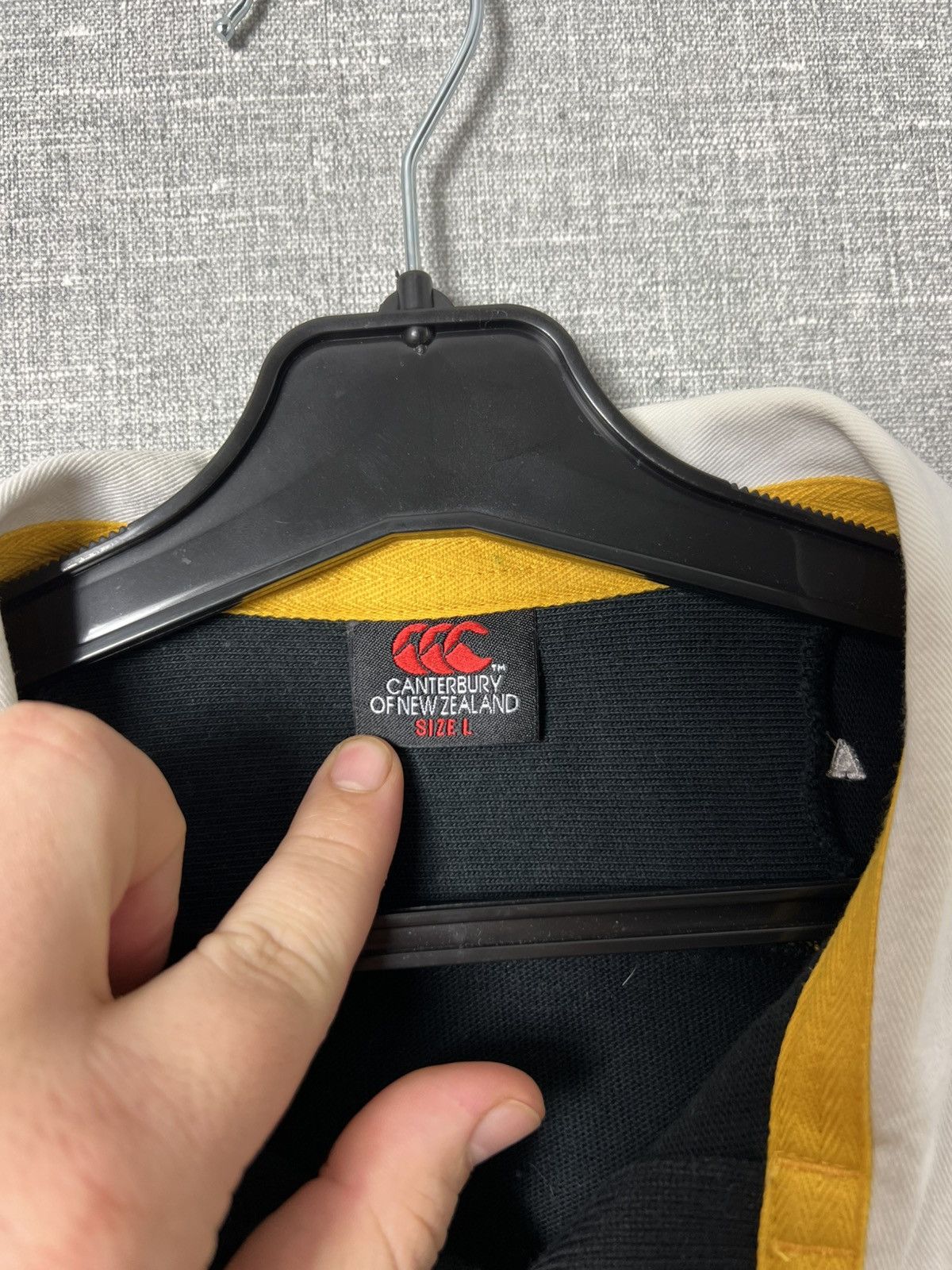 Canterbury of New Zealand Vintage Canterbury Wasps London Rugby Union Jersey Size L Size US L / EU 52-54 / 3 - 9 Thumbnail