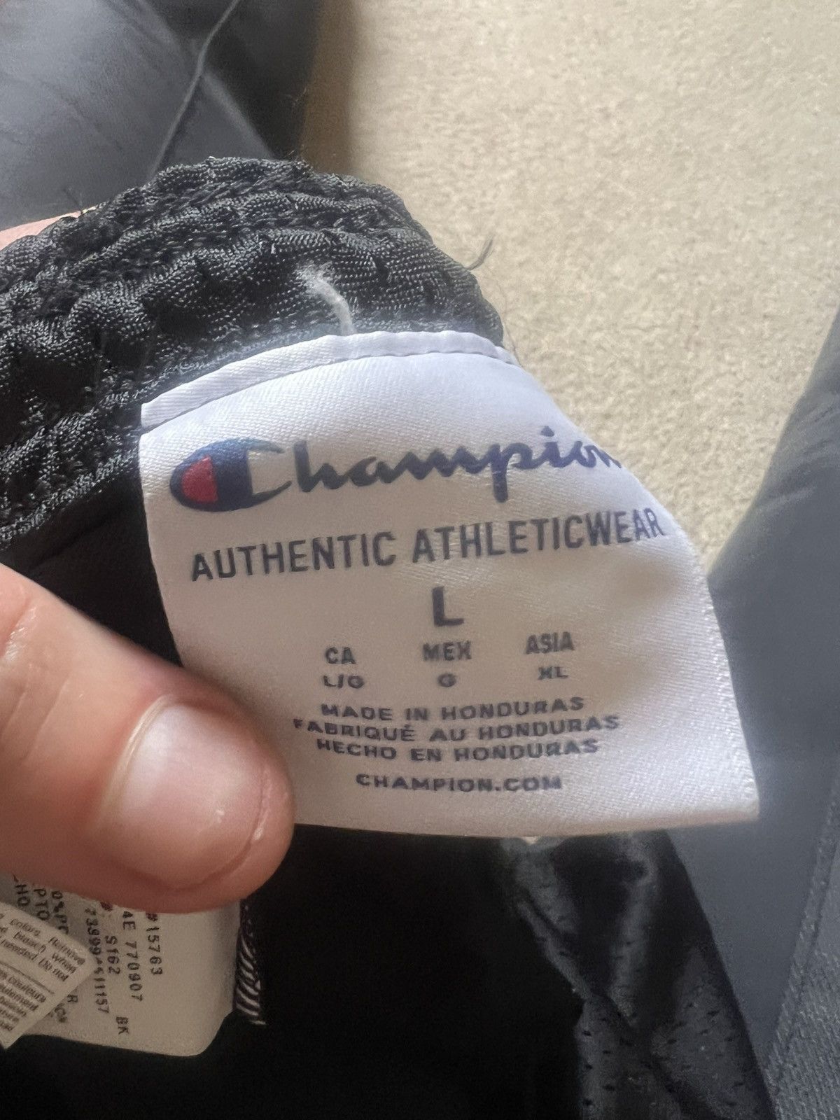 Champion 4th Rope Champion Westside Gunn black shorts large Size US 32 / EU 48 - 6 Thumbnail