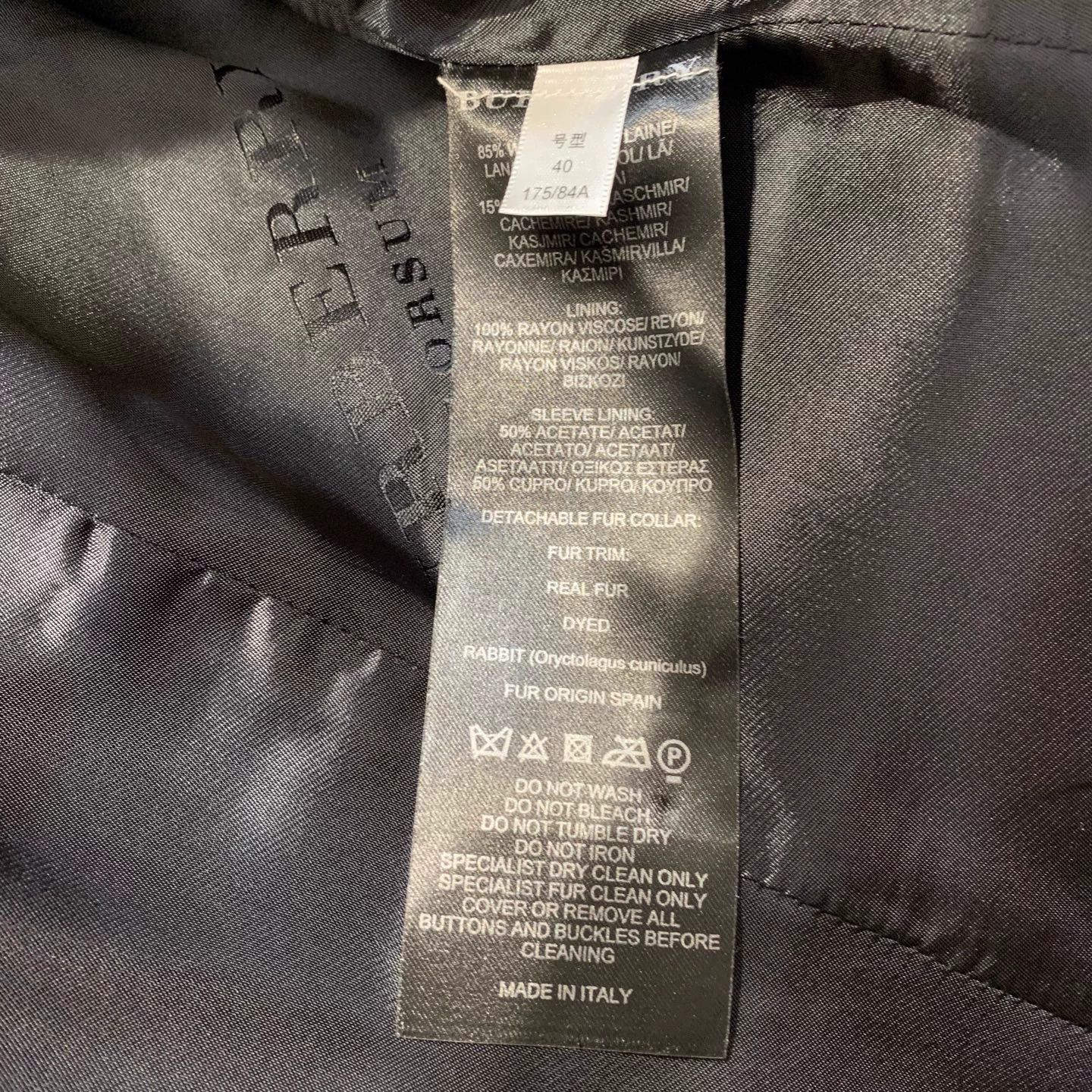 Burberry Burberry Runway Cashmere Trench Coat 40 Unworn Size M / US 6-8 / IT 42-44 - 7 Thumbnail