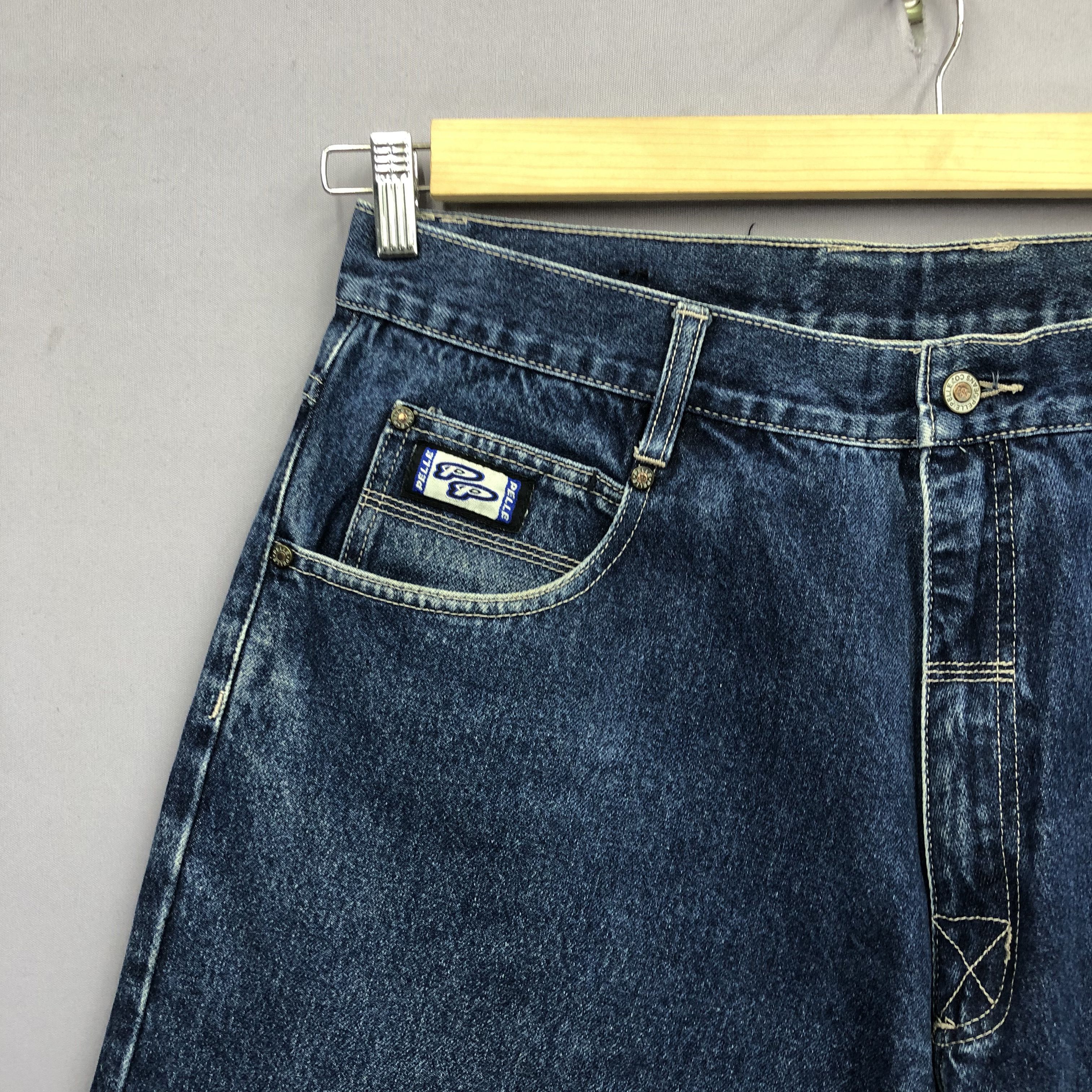 Pelle Pelle Crazy Y2K Vintage Pelle Pelle Baggy JNCO Style Faded Jeans Size US 36 / EU 52 - 5 Thumbnail