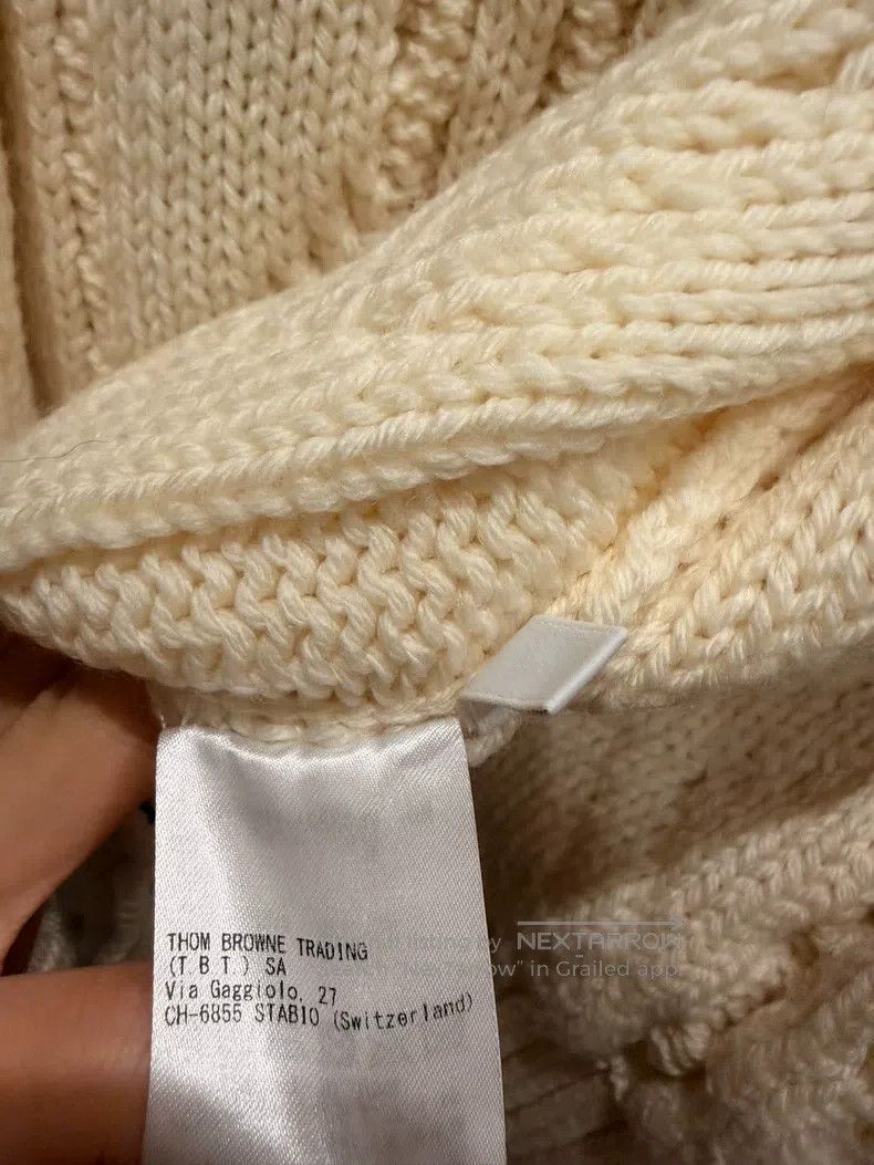 Thom Browne Thom Browne a cardigan sweater Size US S / EU 44-46 / 1 - 8 Thumbnail