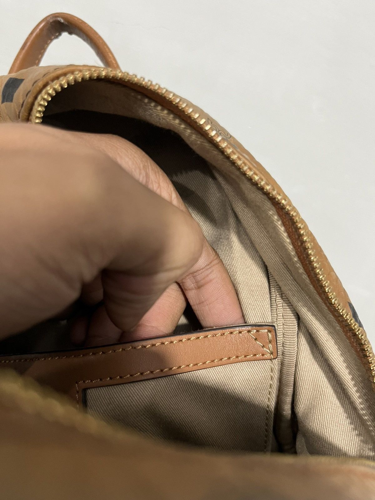 MCM Mcm leather backpack Size ONE SIZE - 10 Thumbnail
