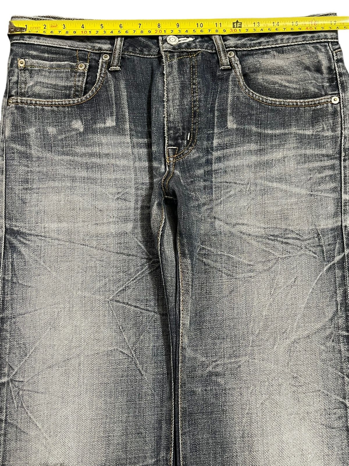 Edwin Vintage Japan Edwin Faded Wash Style Loose Jeans Size US 34 / EU 50 - 12 Thumbnail