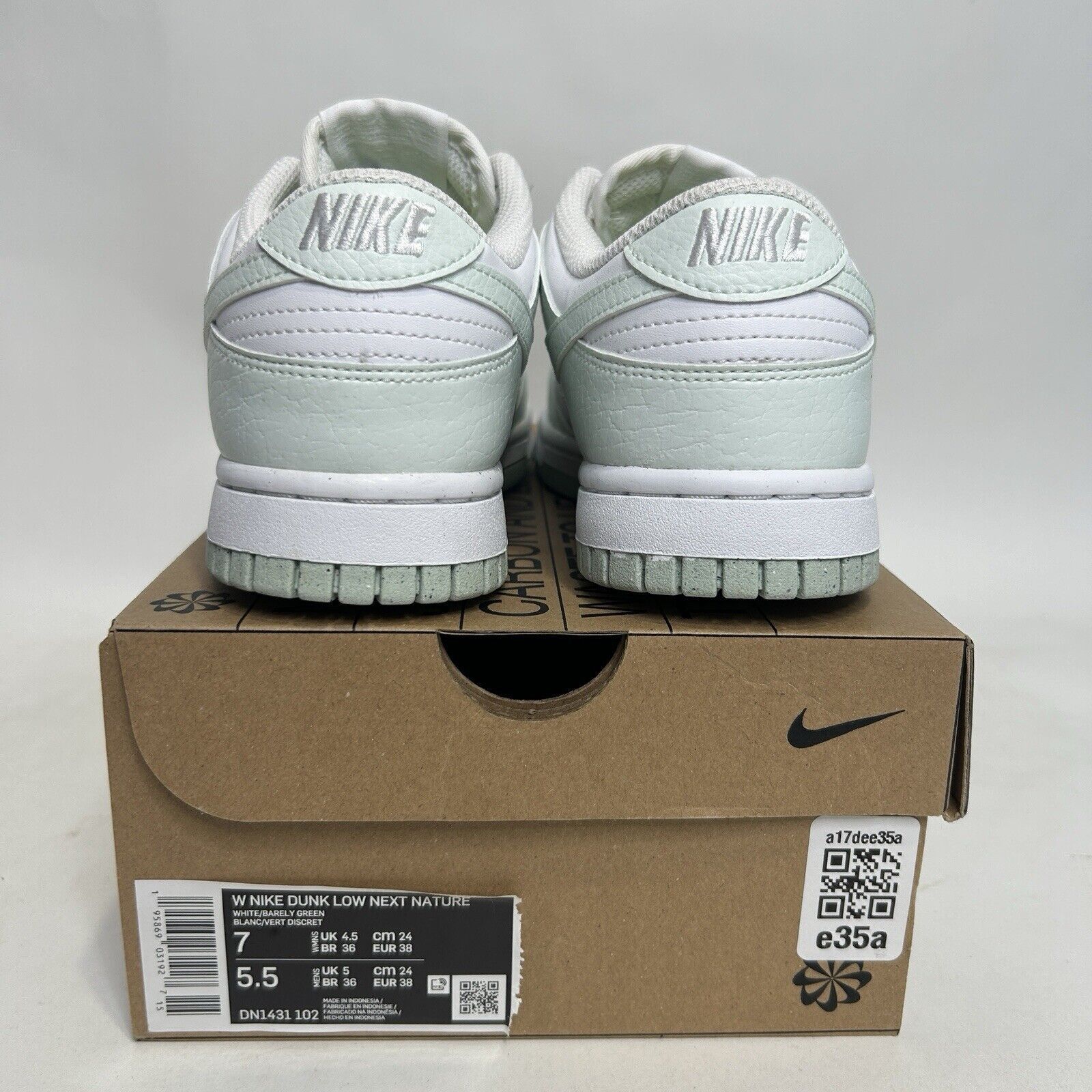 Nike Nike Dunk Low Next Nature WMNS “White Mint” 2024 Size US 7 / IT 37 - 4 Thumbnail
