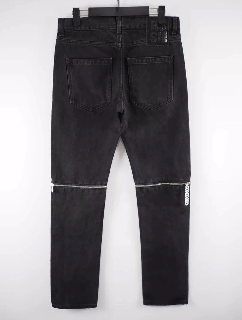 Raf Simons Raf simonsBlack back zipper jeans 2503-Nextarrow Size US 29 - 3 Thumbnail