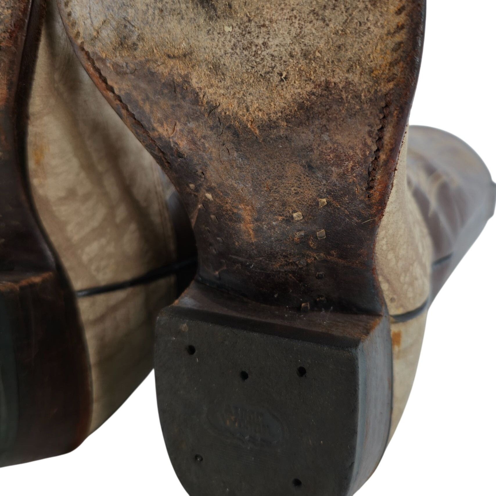 Nocona Boots Nocona Cape Buffalo Cowboy Boots Mens 10D Brown Tan Exotic Size US 10 / EU 43 - 14 Thumbnail