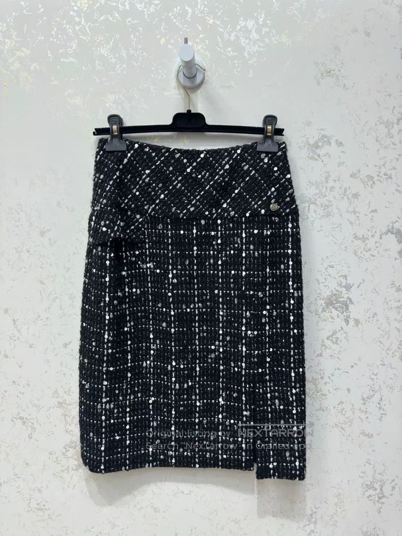 Chanel Chanel 20 Autumn and Winter Equestrian Series Tweed Half S Size 25" / US 0 / IT 36 - 2 Thumbnail