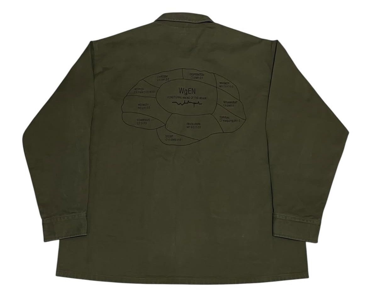 Wtaps 2000s Wtaps Jungle Brain Ls Cotton Twill Embroidery Jacket Size US XL / EU 56 / 4 - 2 Thumbnail
