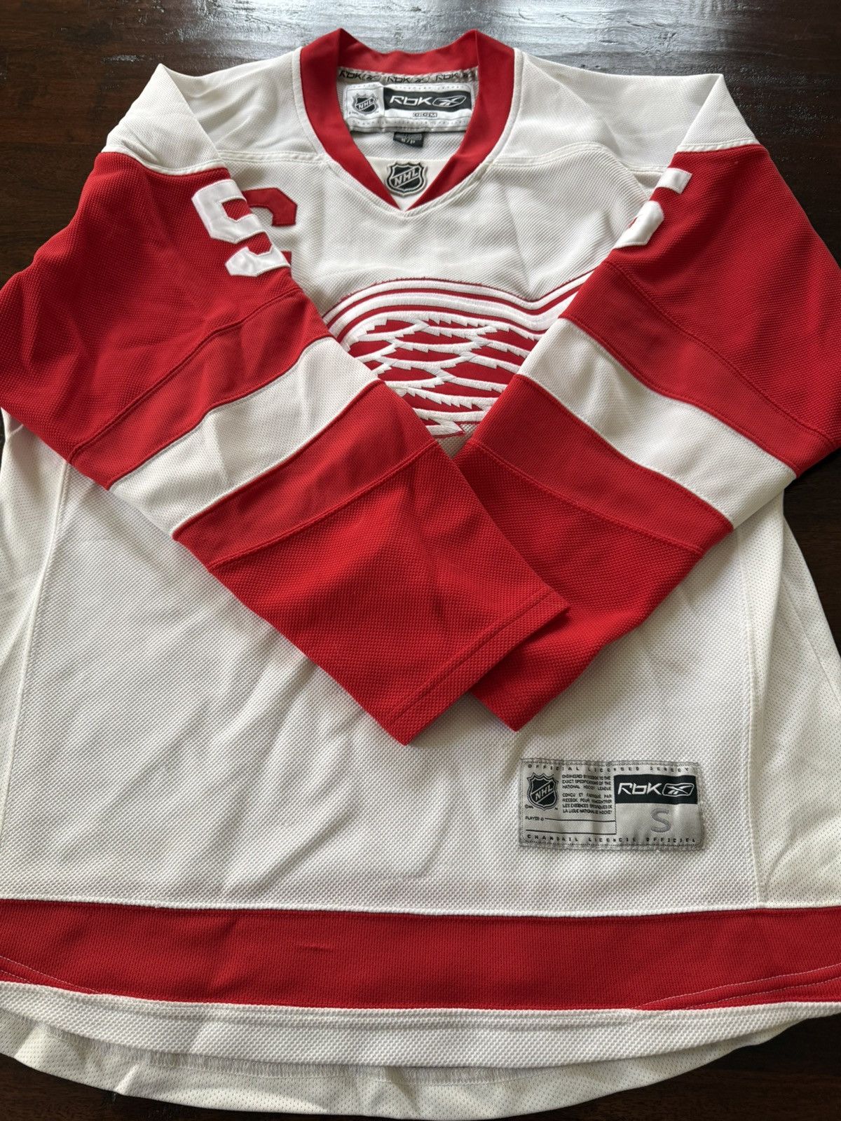 Reebok Detroit Red Wings Jersey-Niklas Lidstrom Size US S / EU 44-46 / 1 - 5 Thumbnail