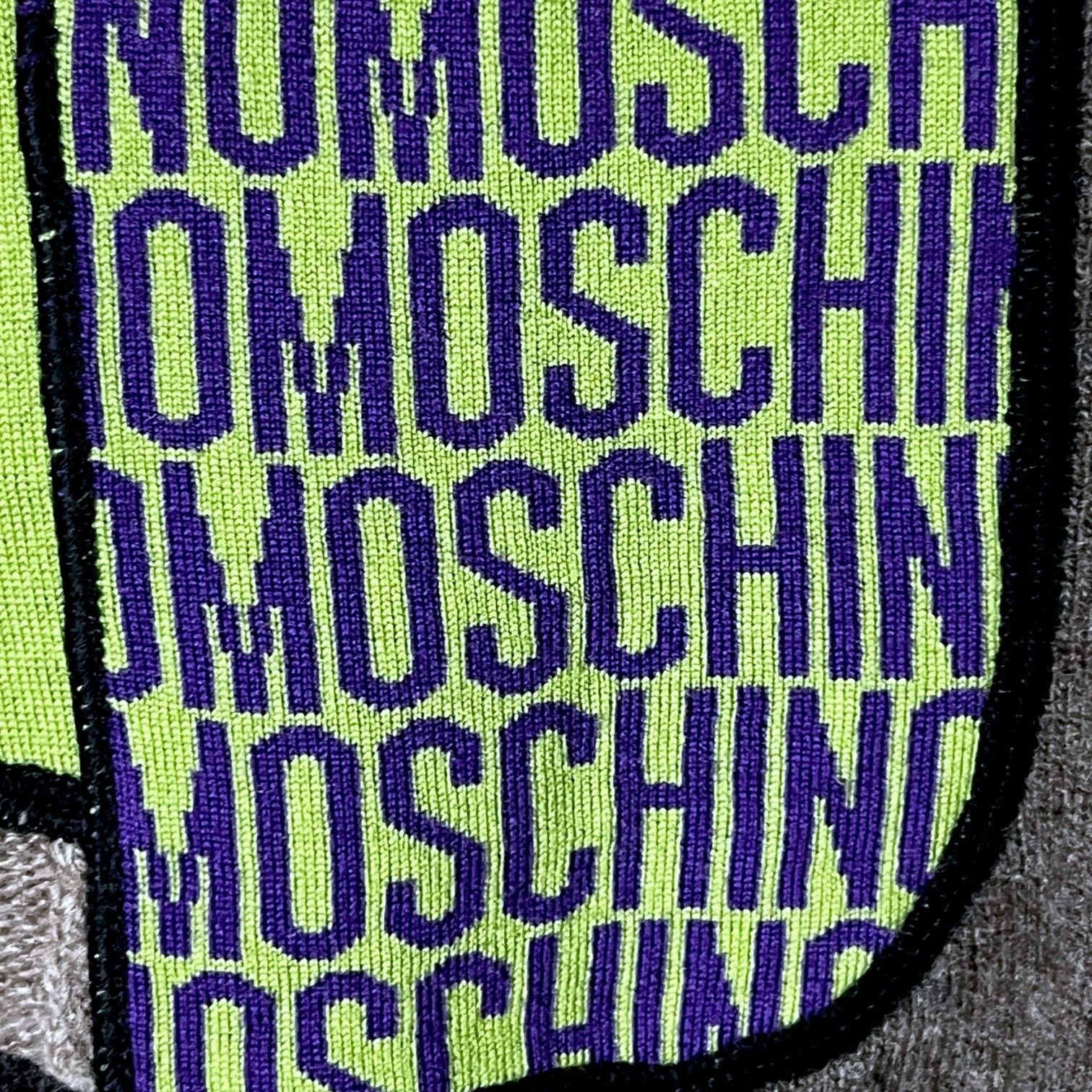 Moschino Moschino Couture Jeremy Scott US 6 Patchwork Wool Cardigan Size US L / EU 52-54 / 3 - 6 Thumbnail