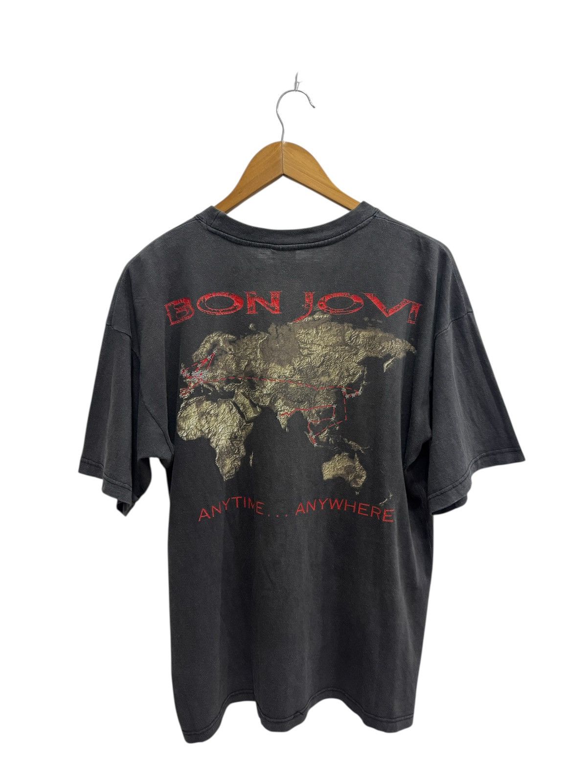 Band Tees × Vintage Vintage 90’s Bonjovi Crossroad Album Size US XL / EU 56 / 4 - 2 Thumbnail